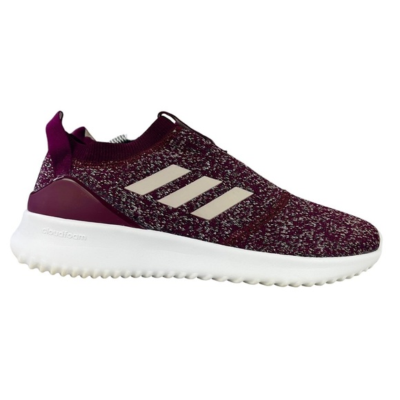 Adidas Ultimafusion Cloudfoam Purple Sock Sneaker‎ Running Shoes Womens Size 11 - Picture 1 of 12